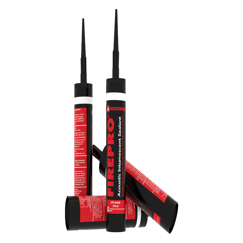 Rockwool FirePro Acoustic Intumescent Sealant Off White 310ml