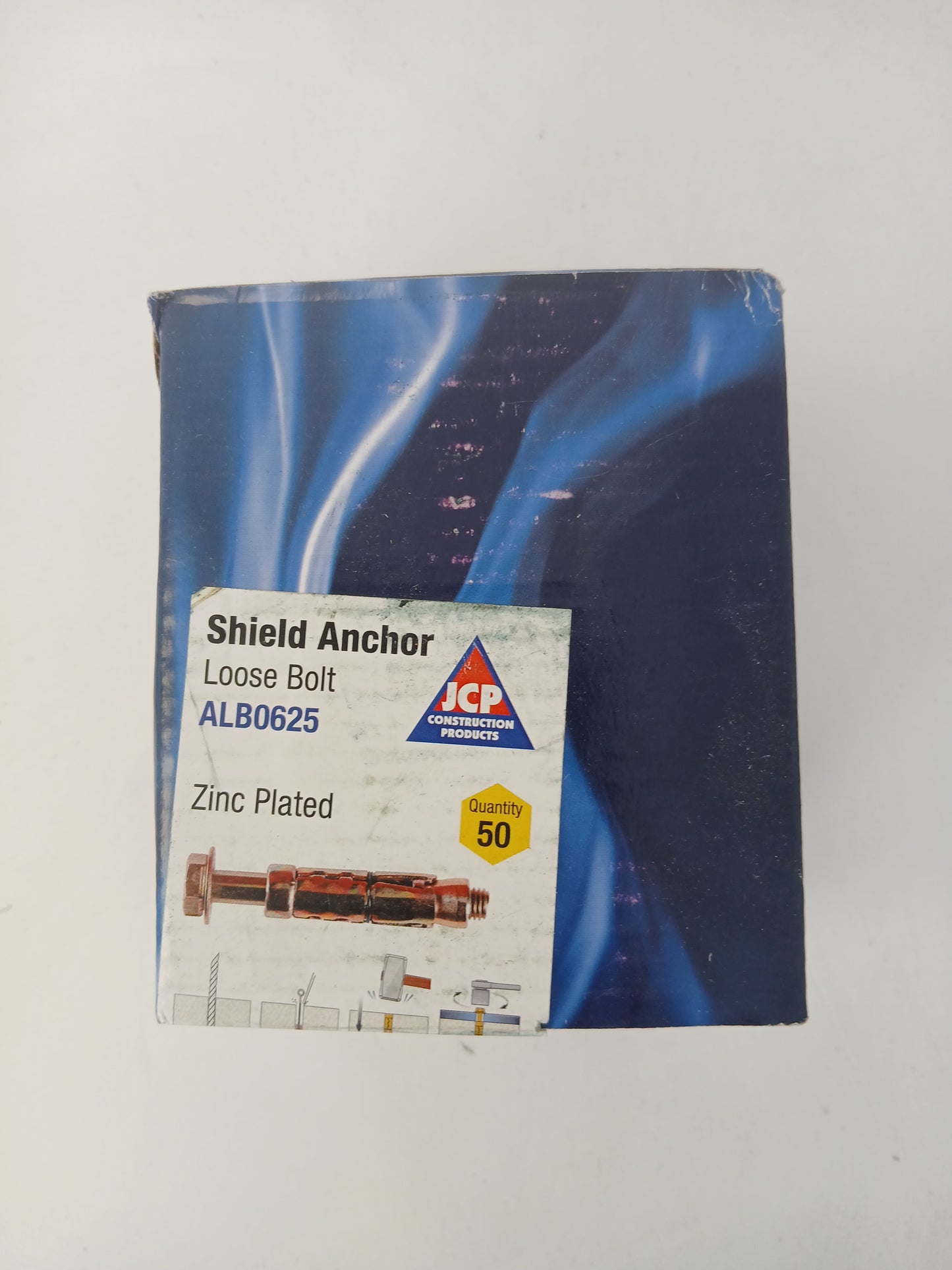 JCP Loose Bolt Shield Anchor 70mm (Pack of 50)