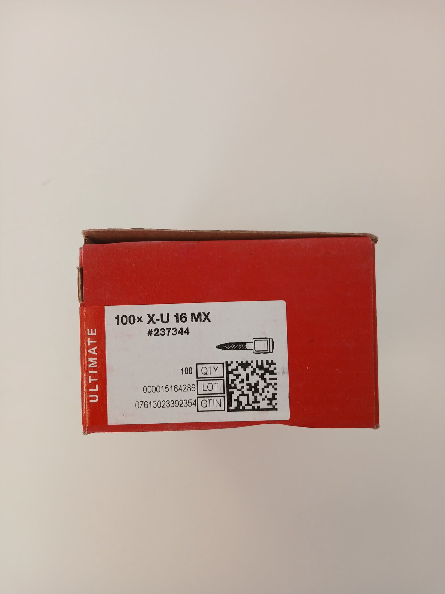 Hilti Universal Collated Nails X-U 16 MX 16mm (Pack of 100)