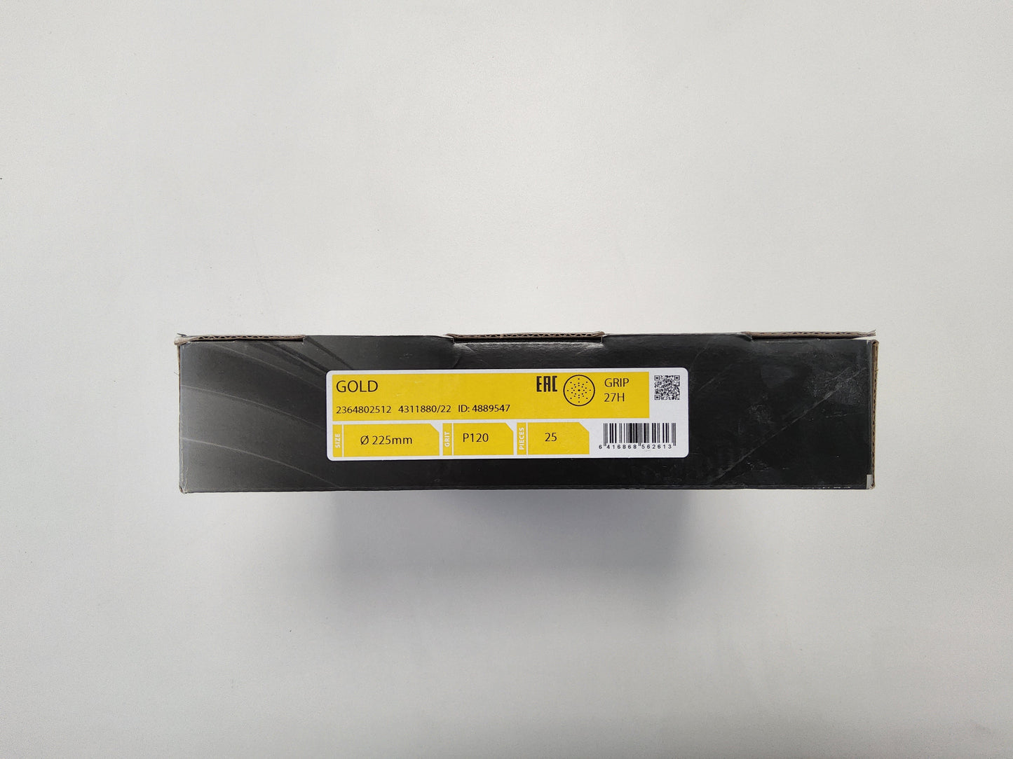 Mirka Yellow Abrasive Soft Grip 120 Grit 225mm (Pack of 25)