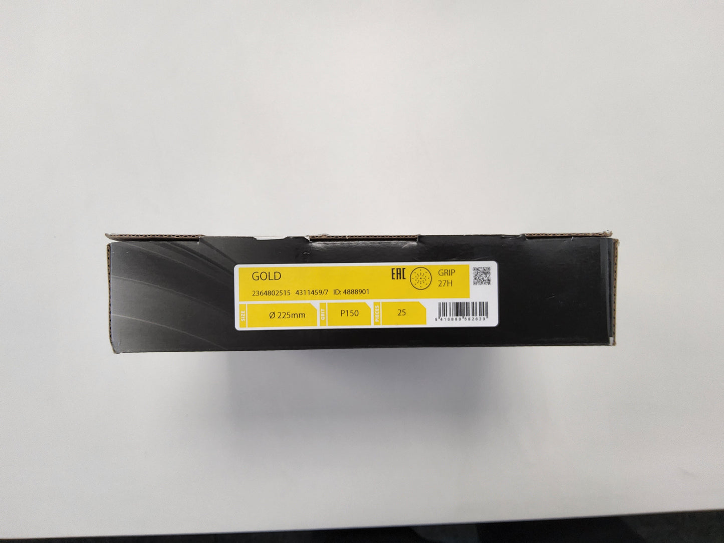 Mirka Yellow Abrasive Soft Grip 150 Grit 225mm (Pack of 25)