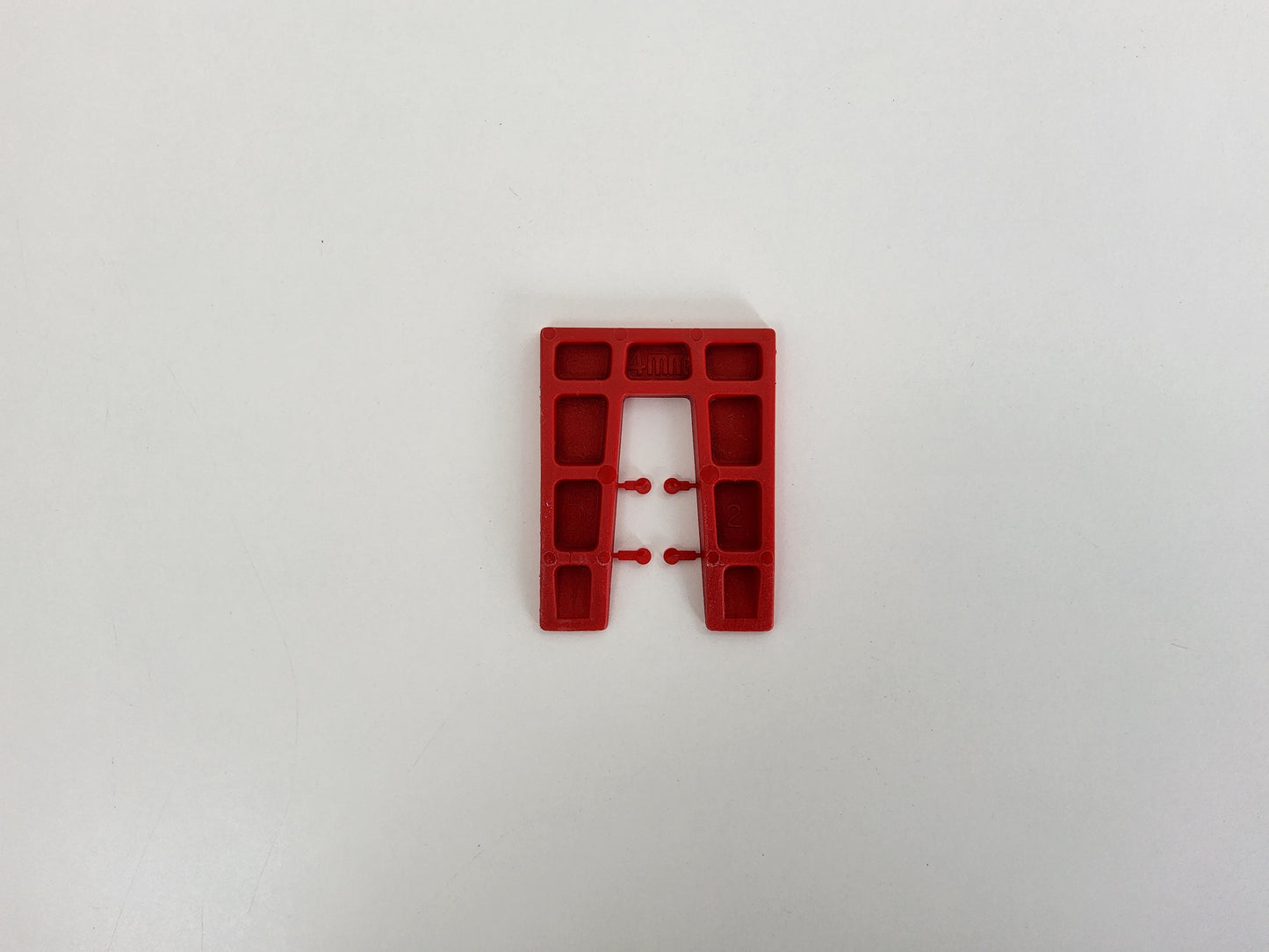 Timco Horseshoe Trim Small Red 45mm x 35mm x 4mm (Pack of 50)