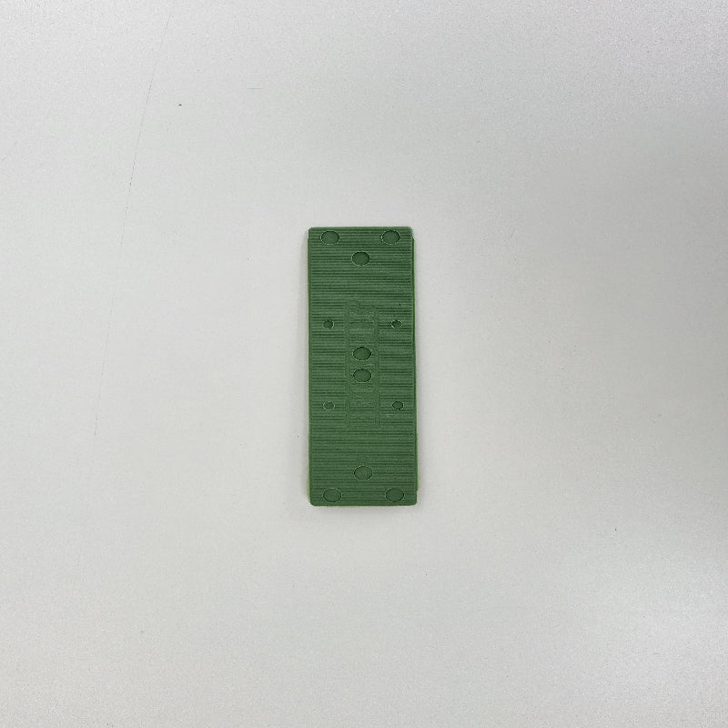 Broadfix Flat Shim Green 100mm x 28mm x 1mm (Pack of 50)
