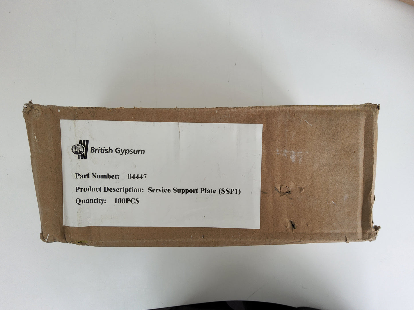 British Gypsum Gypframe Service Support Plate (Pack of 100)