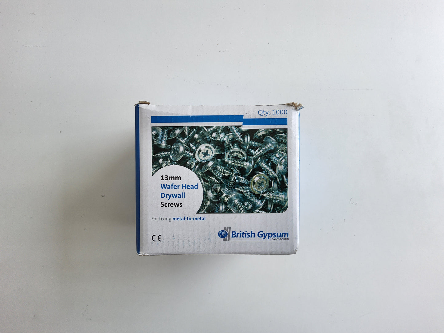 British Gypsum Wafer Head Drywall Screws 13mm (Pack of 1000)