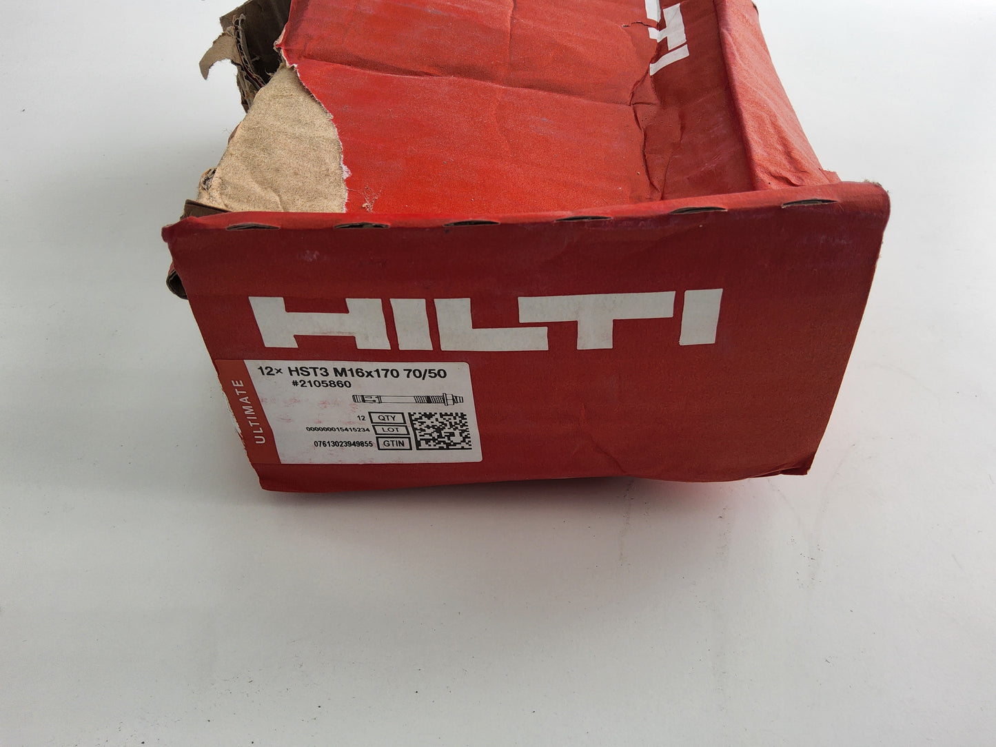Hilti Wedge Anchor HST3 M16x170 70/50 (Pack of 12)