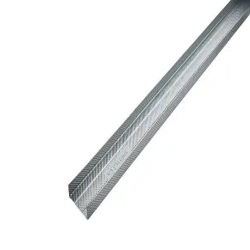 British Gypsum Gypframe 62 FEC 50 Folded Edge Standard Floor & Ceiling Channel 3600mm x 62mm x 0.5mm