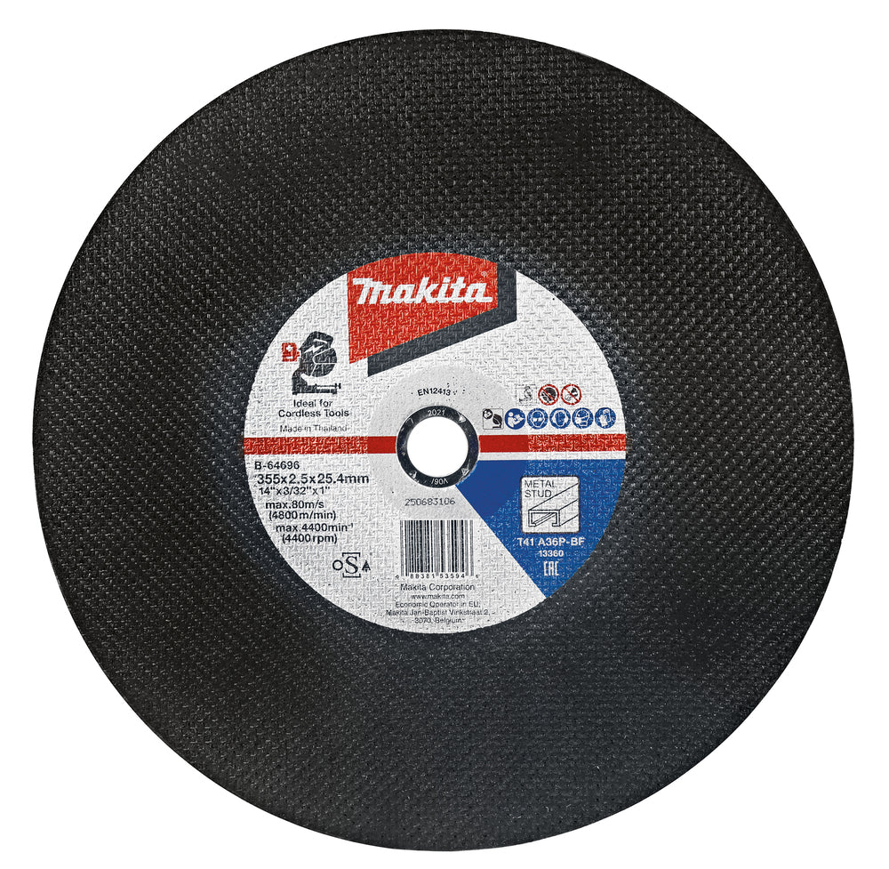 Makita Metal Cutting Wheel 355mm (Pack of 5)