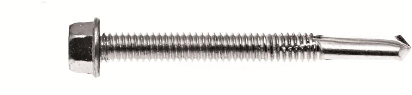 Evolution A4 Bi-Metal Hex Head Self Drilling Screw for Heavy Steel 50mm (Pack of 100)