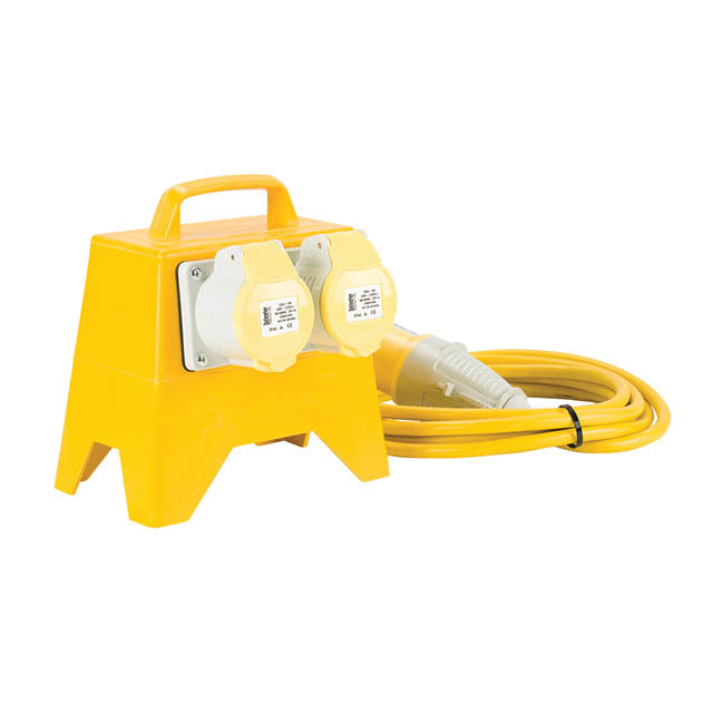 Defender Splitter Box 2 x 32A 110V