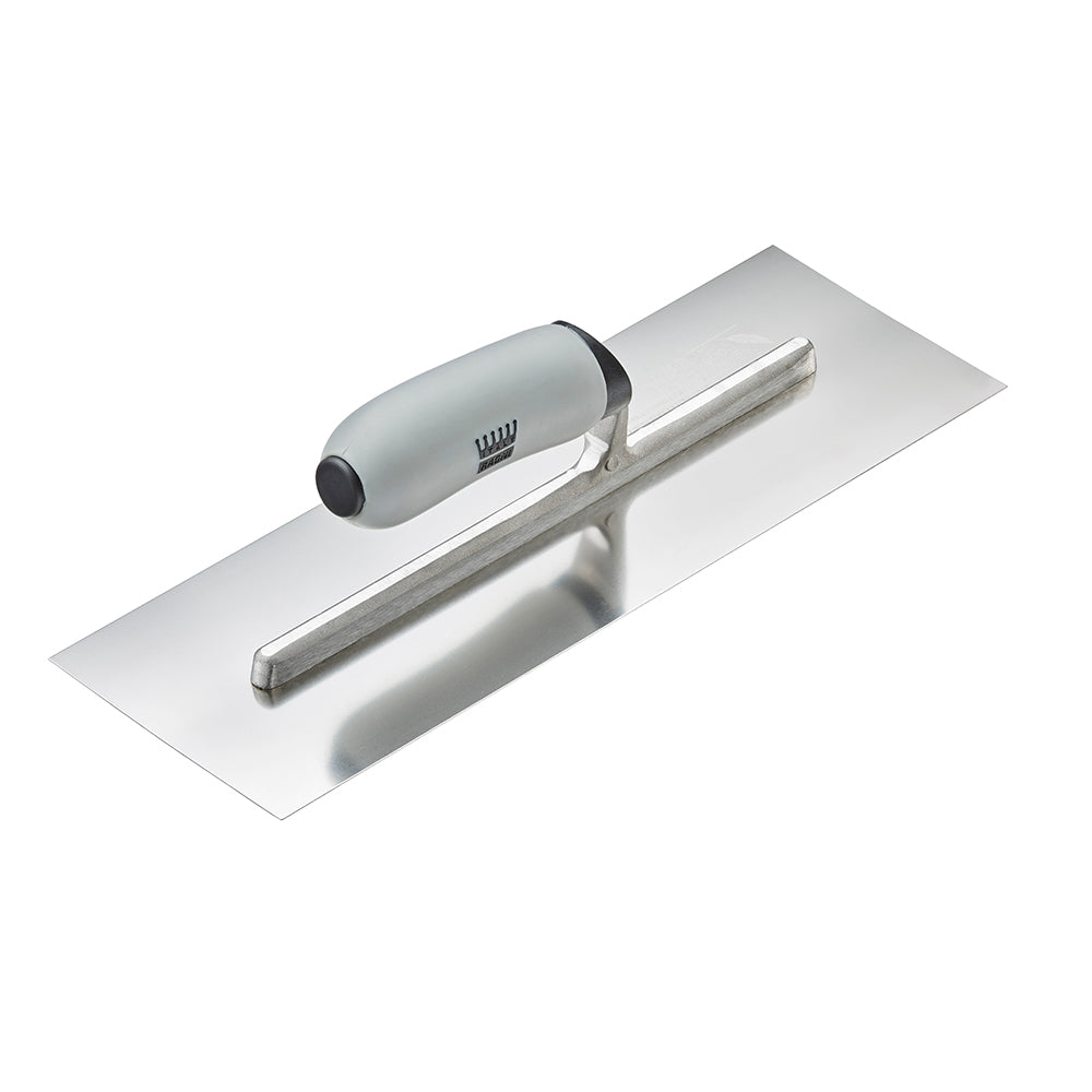 Ragni Stainless Steel FeatherEdge Finishing Trowel 18”