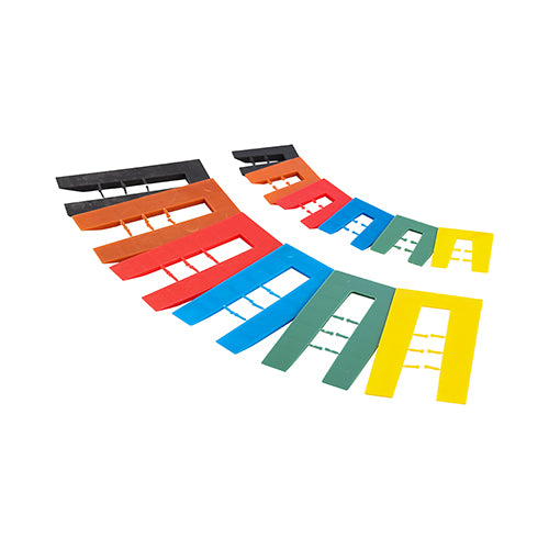 Timco Assorted Horseshoe Shims 1mm - 6mm (Pack of 200)
