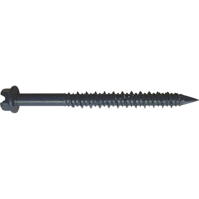 Evolution Masonry Screw with Slotted Hex Washer Head 57mm (Pack of 100)