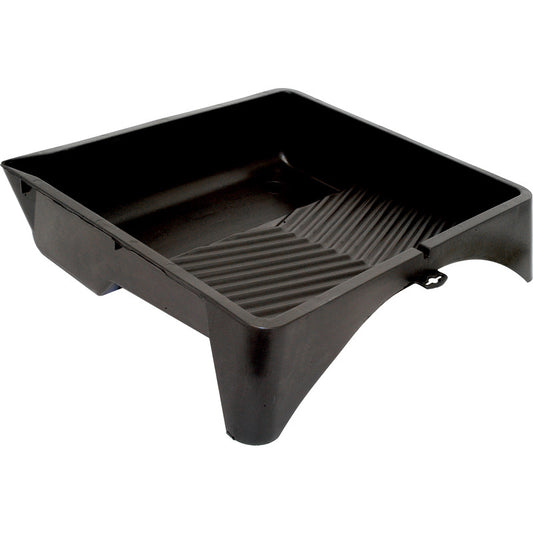 Black Plastic Roller Tray 15"