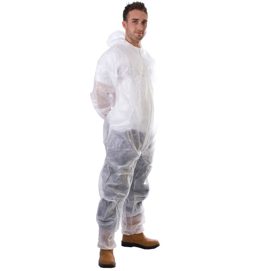 Supertouch PP Non Woven Coverall Large
