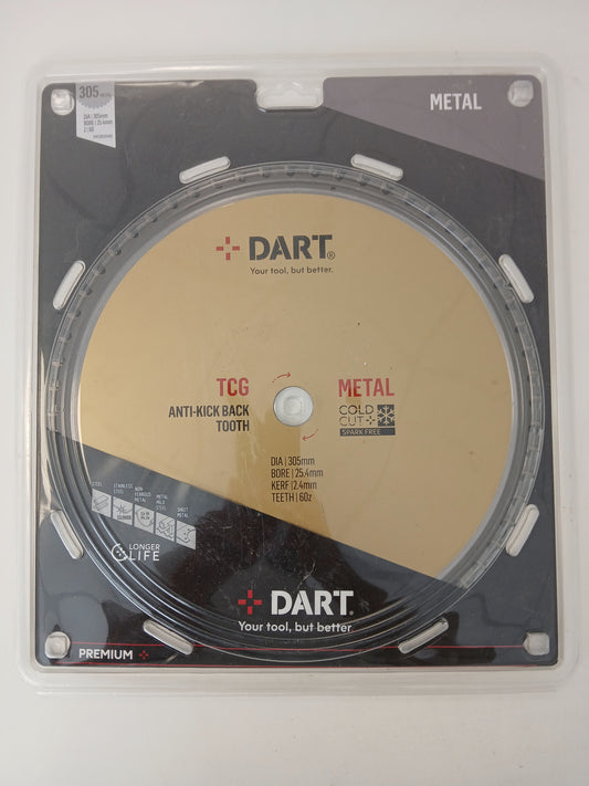 DART Gold PMC Metal Saw Blade 305mm x 60T