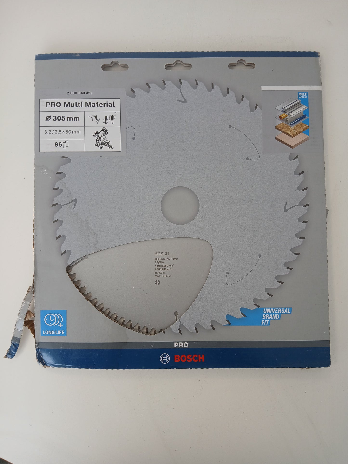 Bosch PRO Multi Material Circular Saw Blade 305mm x 96T