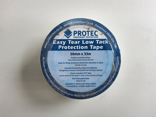 Protec Easy Tear Low Tack Protection Tape 33m