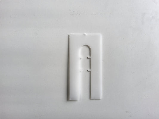 Square End Shim Large 100mm x 50mm x 1.5mm (Pack of 10)