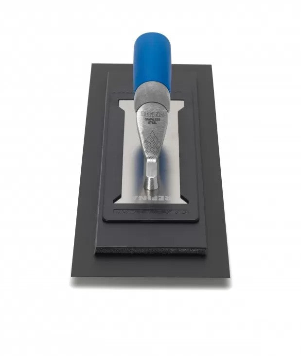 Refina PLAZIFLEX Foam Backed 1mm Flexiback Black Skimming Trowel 16"