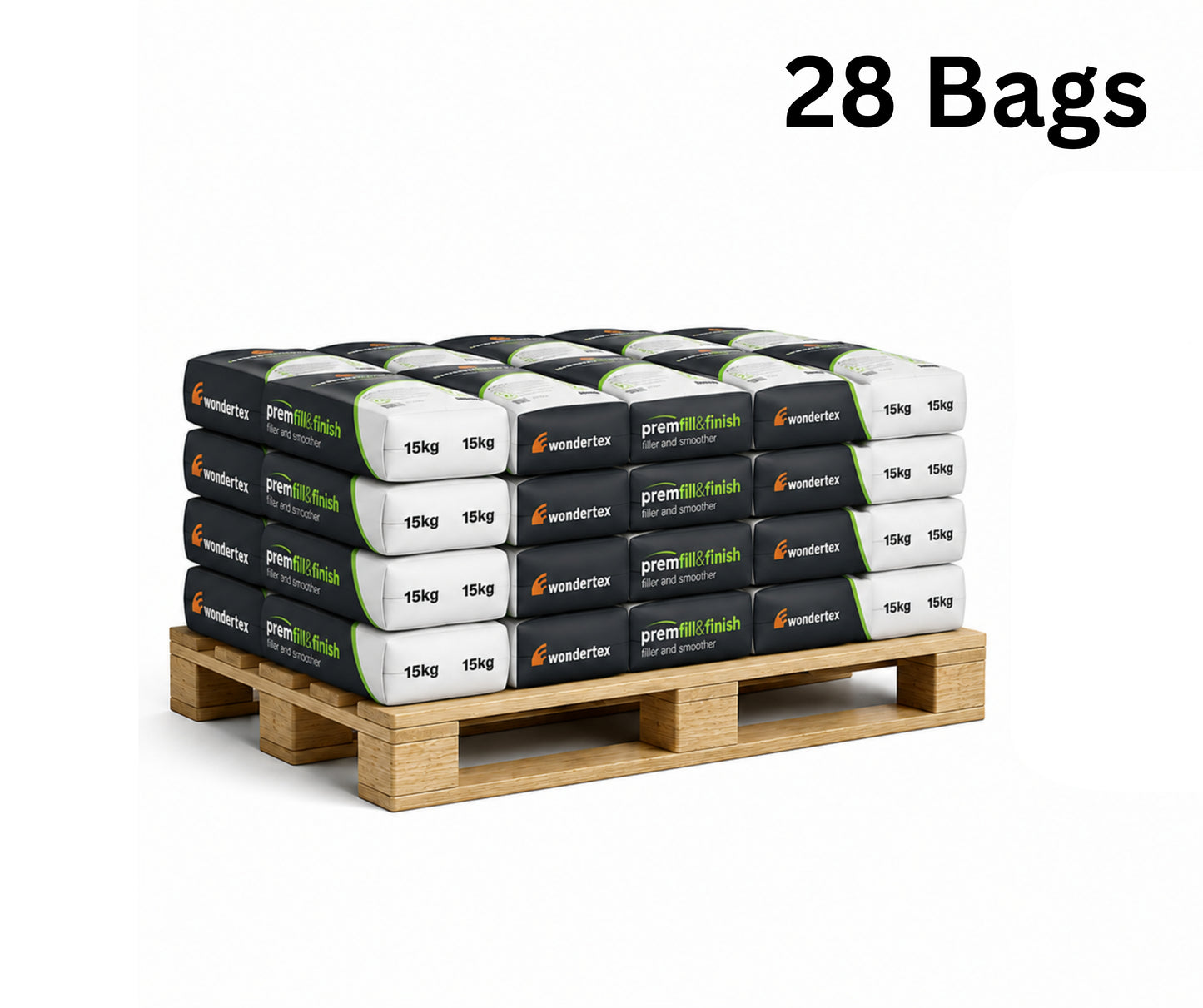 Wondertex Prem Fill & Finish 15kg (Half Pallet - 28 Bags)