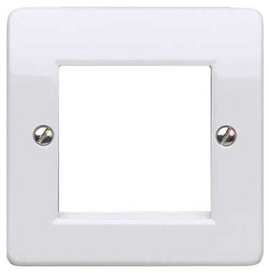MK Logic Plus Frontplate Euro 2 Module