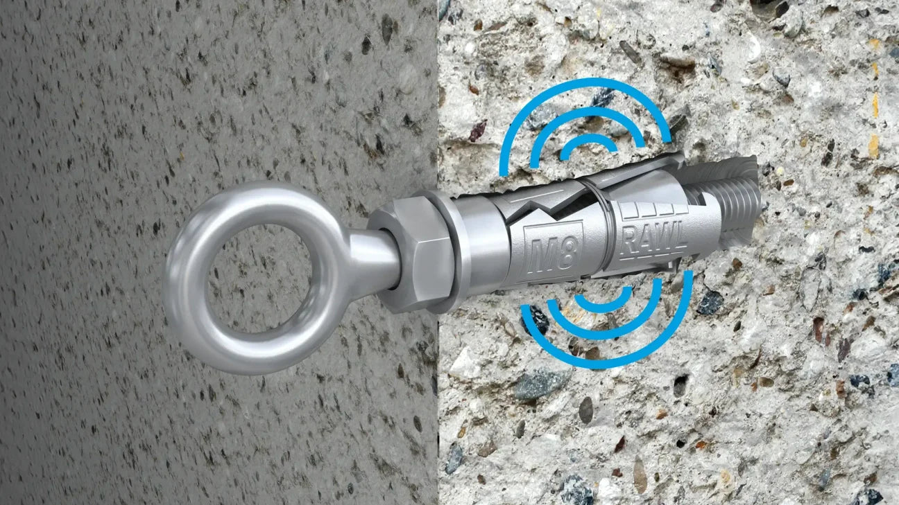 Rawlplug Rawlbolt Shield Anchor Eye Bolt M12 x 130mm (Pack of 25)