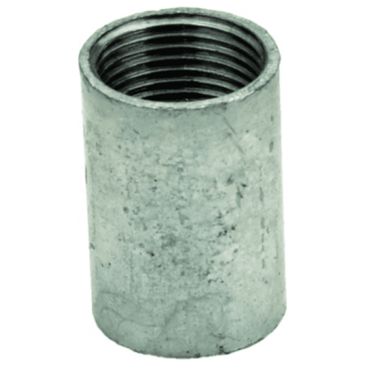 Acel Solid Coupler Galvanised 20mm (Pack of 100)