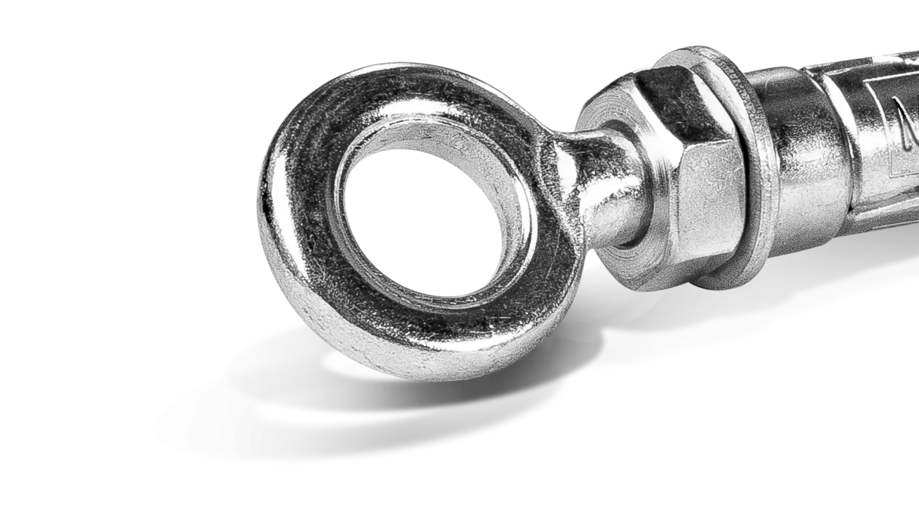 Rawlplug Rawlbolt Shield Anchor Eye Bolt M12 x 130mm (Pack of 25)