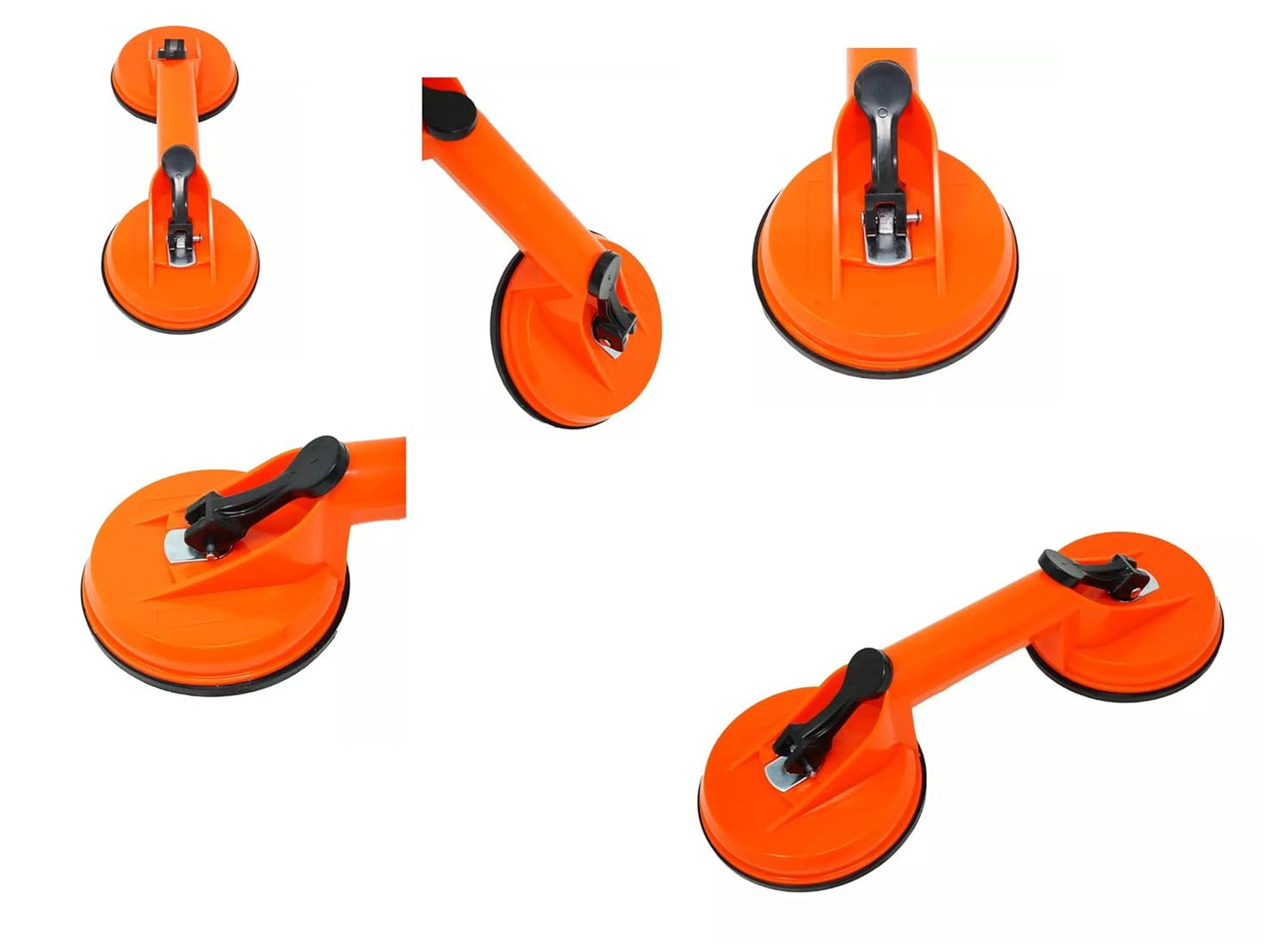Heavy Duty Ergonomic Non-Slip Dual Vacuum Suction Cup