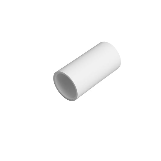 Acel PVC Conduit Standard Coupler White 25mm
