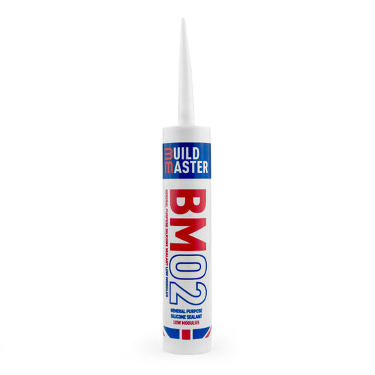 Build Master BM02 General Purpose Low Modulus Silicone Sealant Anthracite 380ml