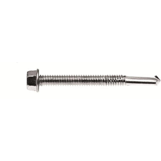 Evolution A4 Bi-Metal Hex Head Self Drilling Screw for Heavy Steel 50mm (Pack of 100)
