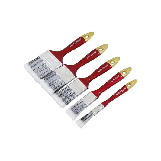 Neilsen Paint Brush Set with Wooden Handles (5 Pieces)