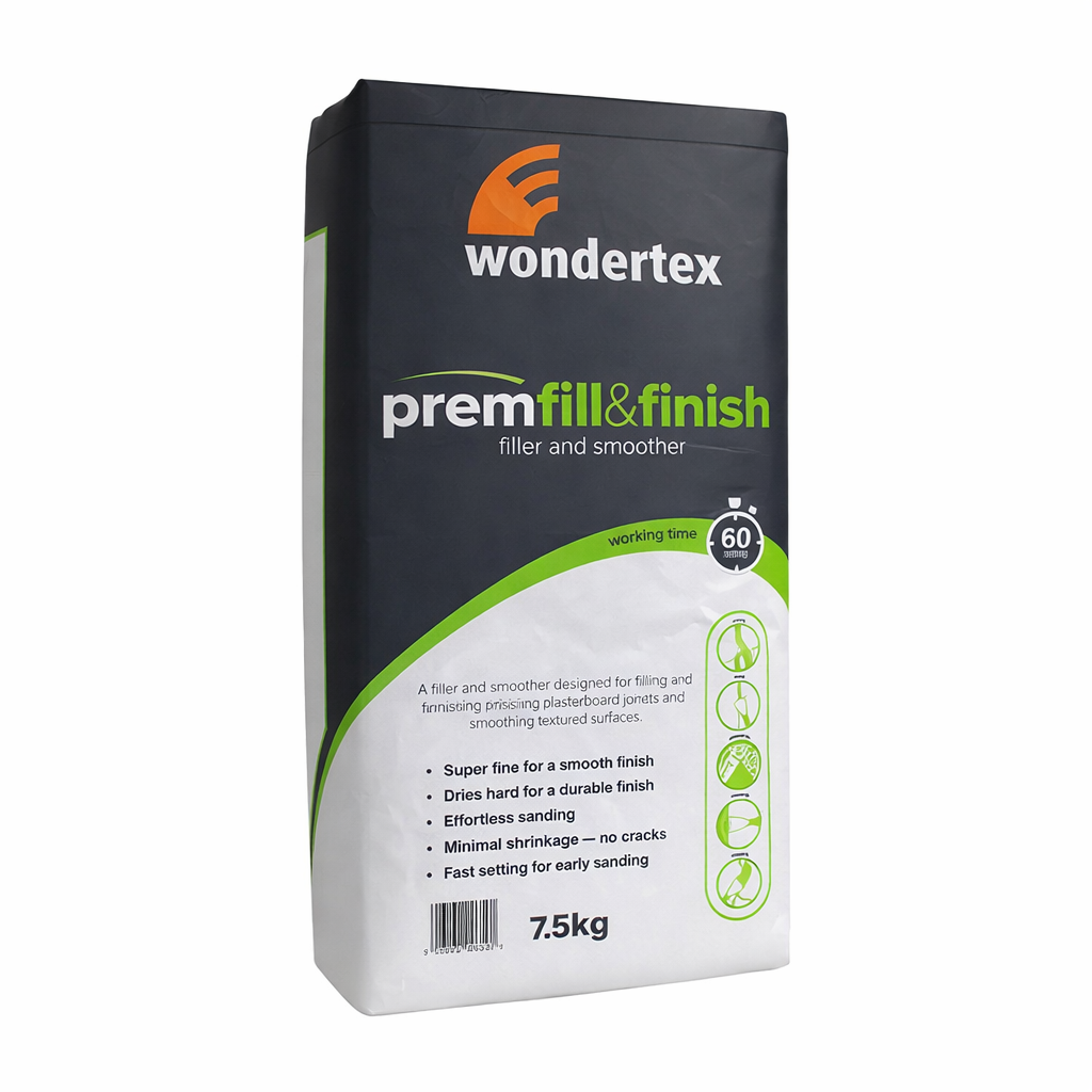 Wondertex Prem Fill & Finish 7.5kg (Quarter Pallet - 25 Bags)