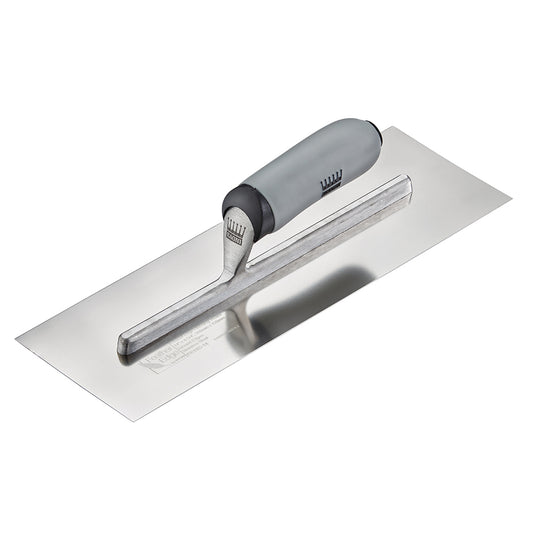 Ragni Stainless Steel FeatherEdge Finishing Trowel 18”
