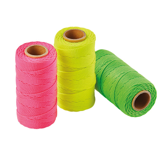 Ragni Hi-Vis Brick Line Yellow 76m