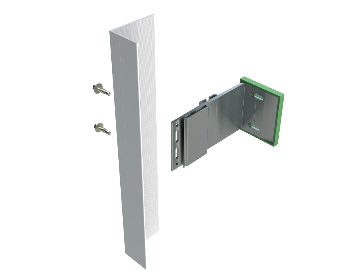 SFS NVELOPE NV Rainscreen Double Bracket 120mm with 6.5mm Slots ...