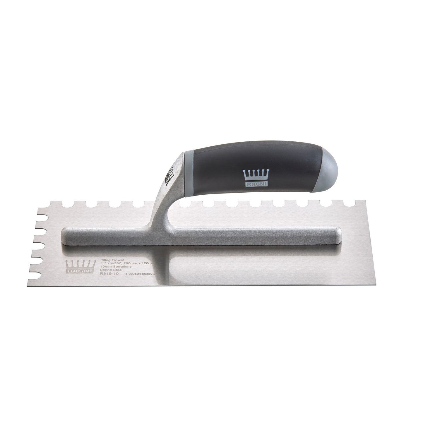 Ragni Tiling Trowel 11" with 10mm U-Shaped Notches