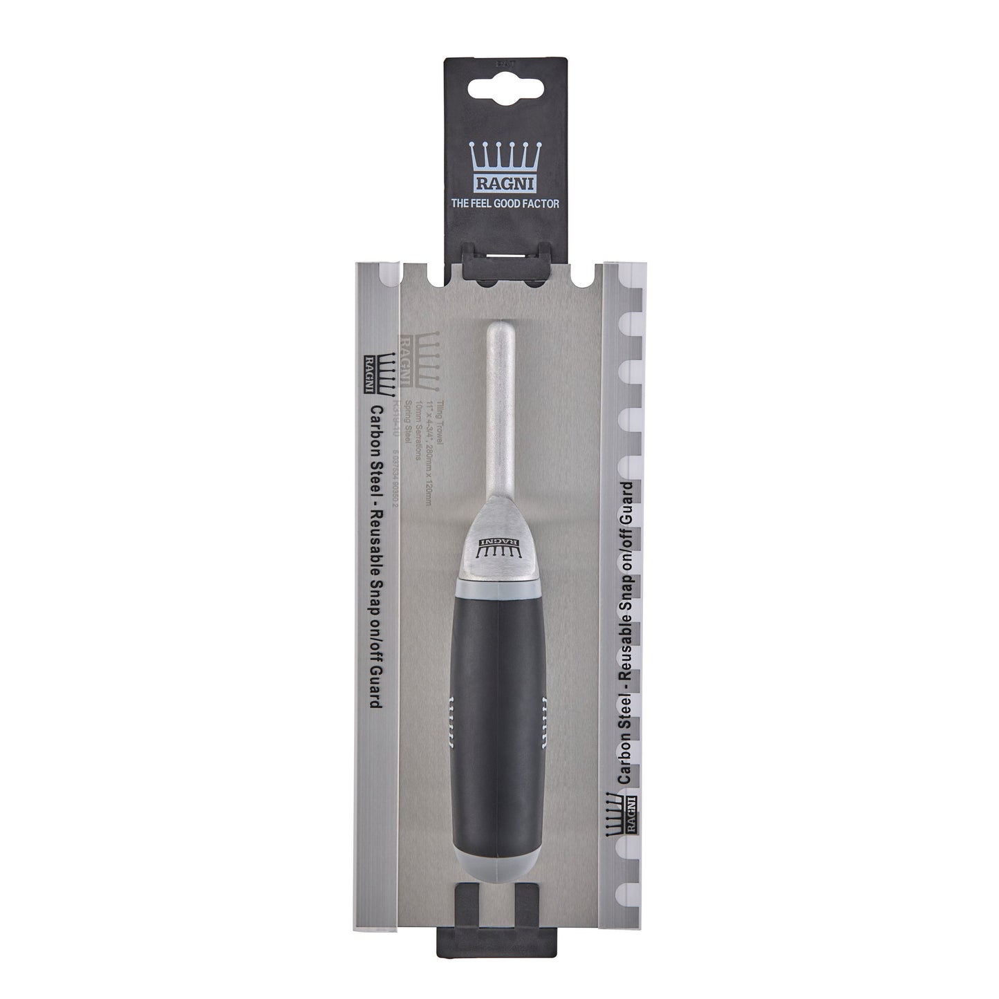 Ragni Tiling Trowel 11" with 10mm U-Shaped Notches