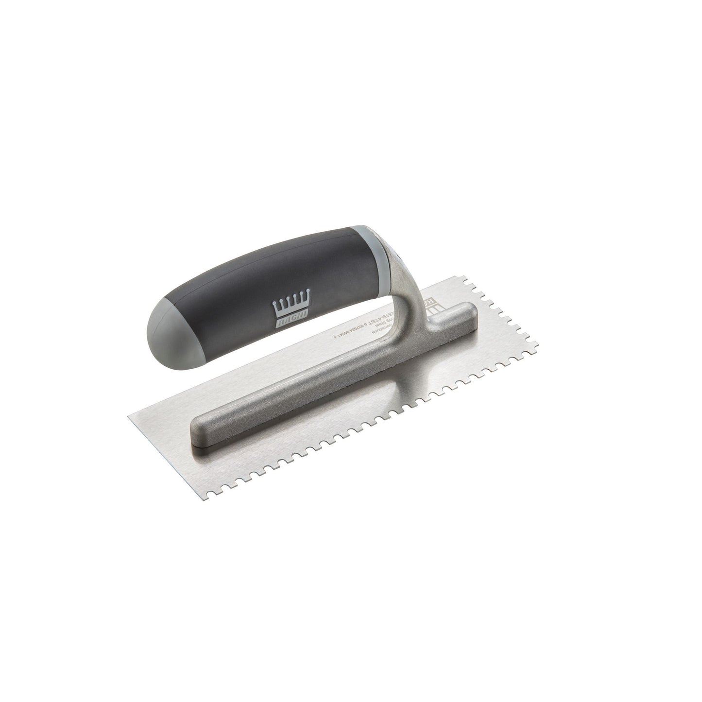 Ragni Small Tiling Trowel 8" with 4mm U-Shaped Notches