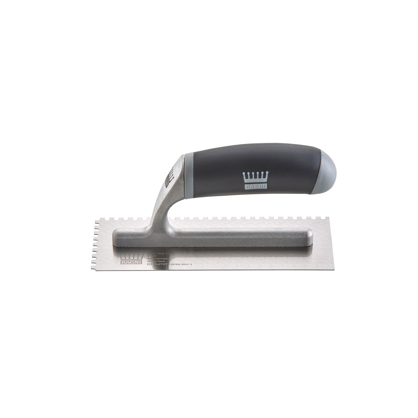 Ragni Small Tiling Trowel 8" with 4mm U-Shaped Notches