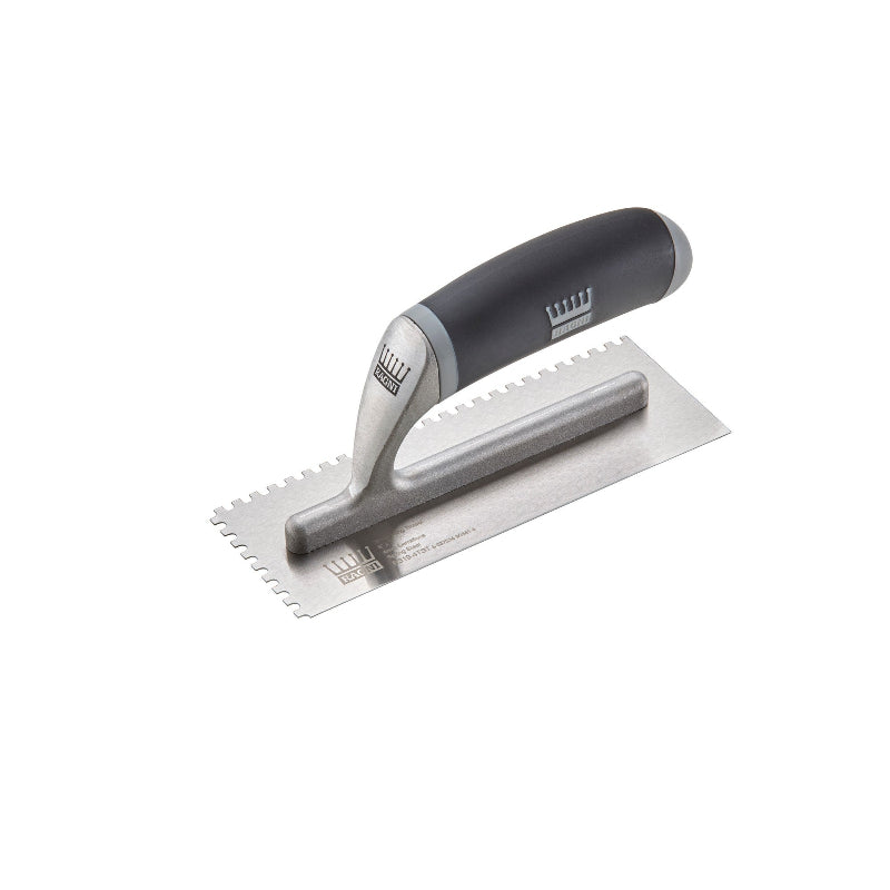 Ragni Small Tiling Trowel 8" with 4mm U-Shaped Notches
