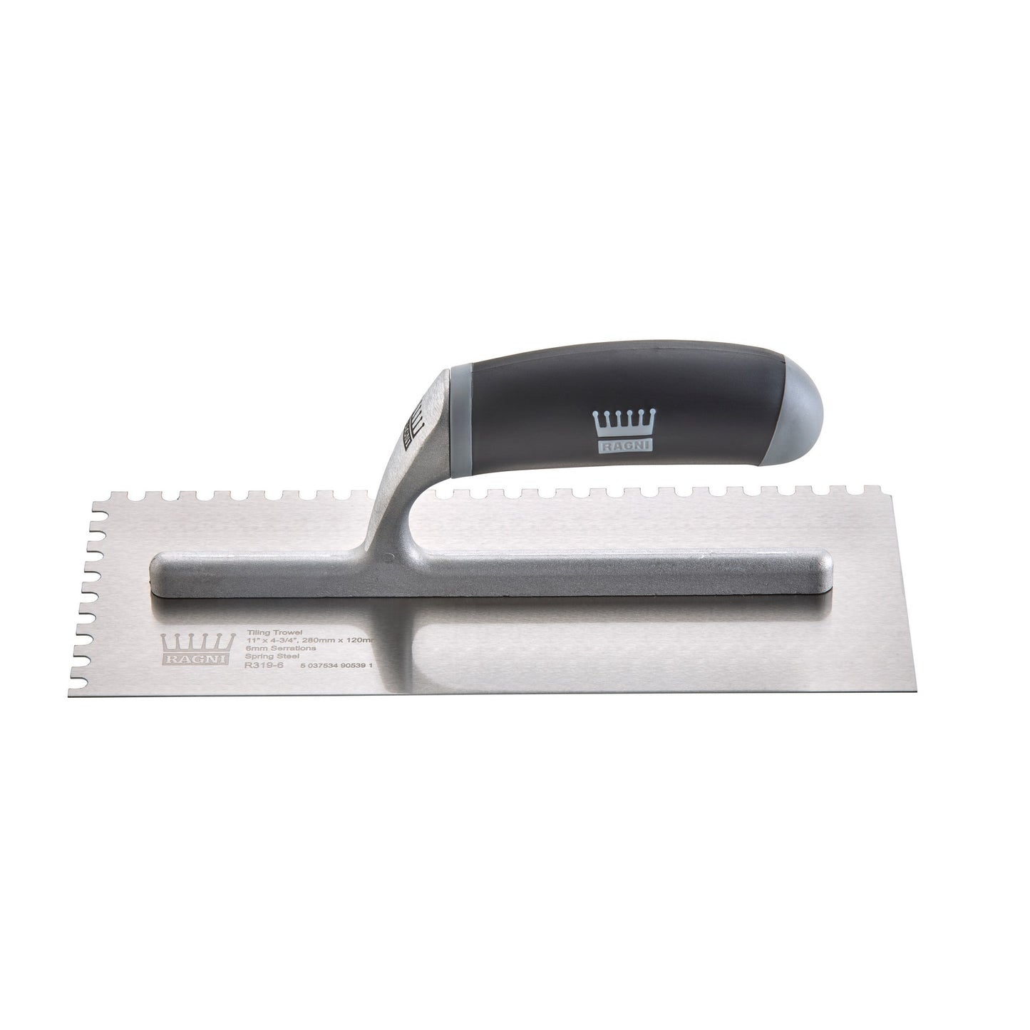Ragni Tiling Trowel 11" with 6mm U-Shaped Notches