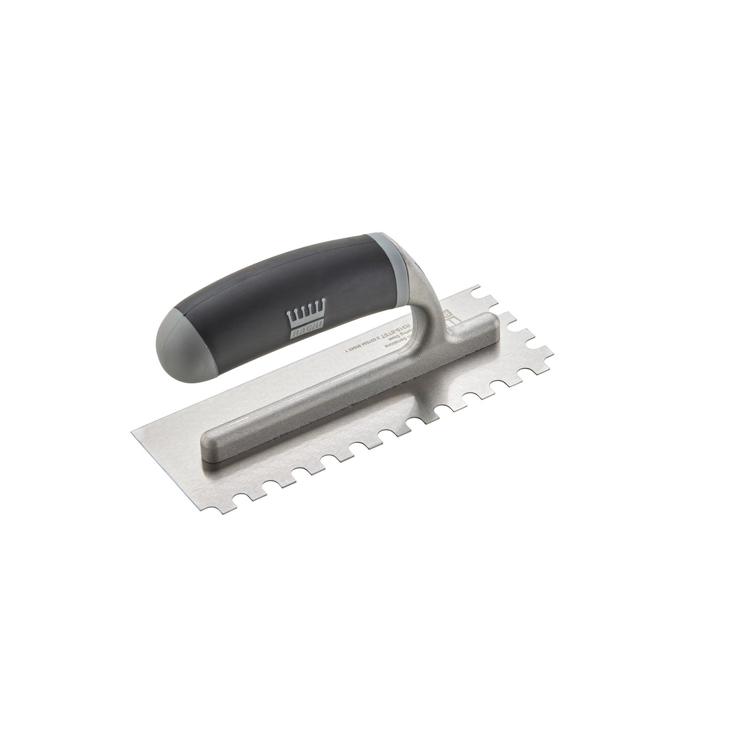 Ragni Small Tiling Trowel 8" with 8mm U-Shaped Notches
