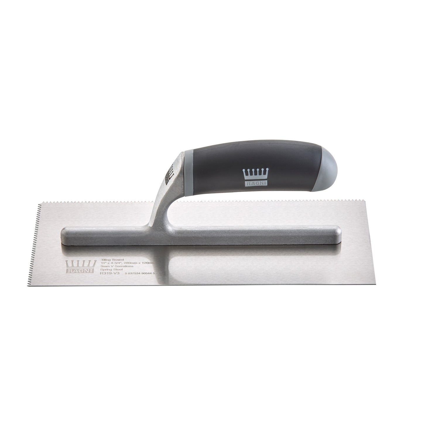 Ragni Tiling Trowel 11" with 3mm V-Shaped Notches