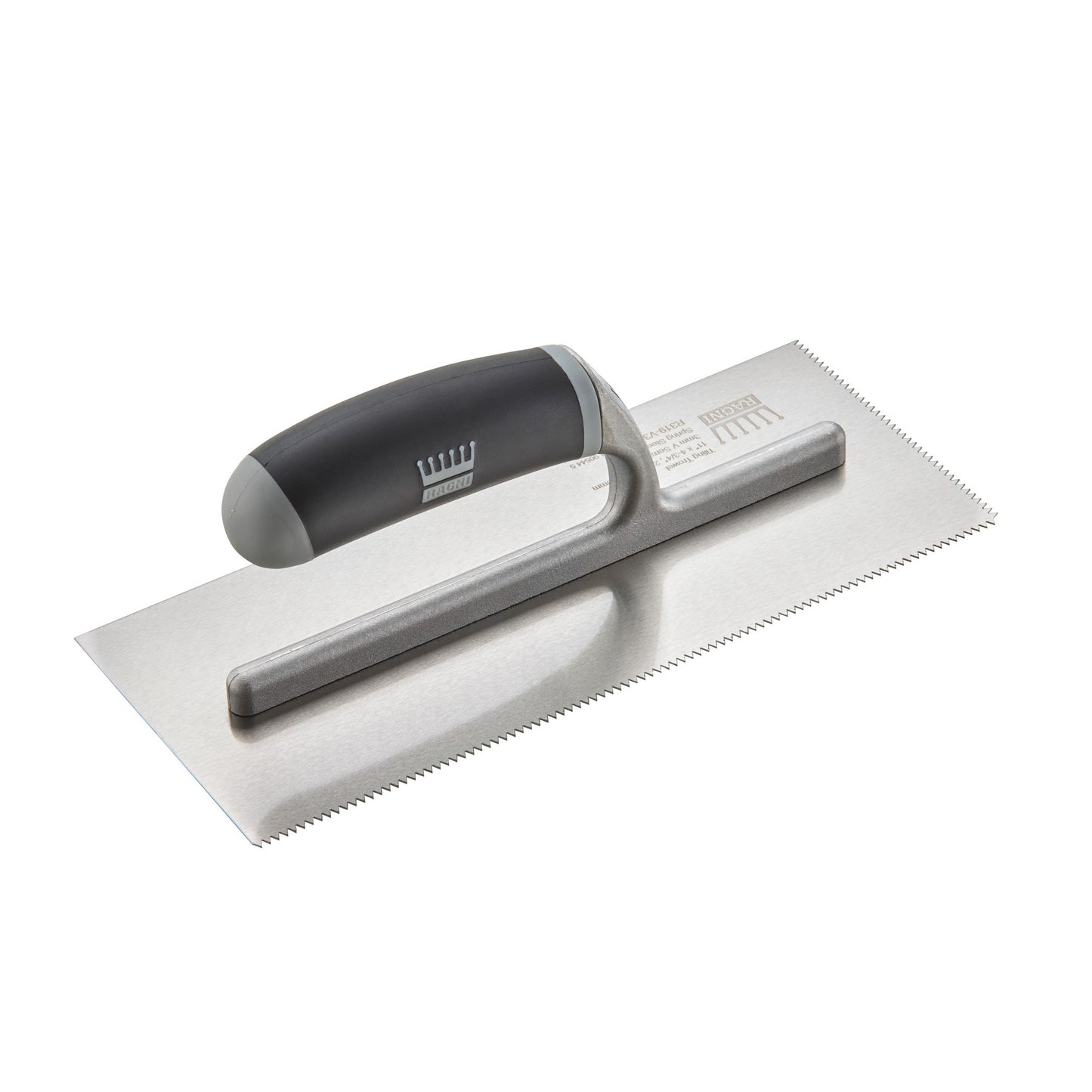 Ragni Tiling Trowel 11" with 2mm V-Shaped Notches