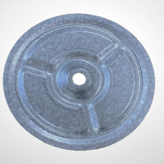 Evolution Round Galvanised Stress Plate 90mm (Pack of 100)