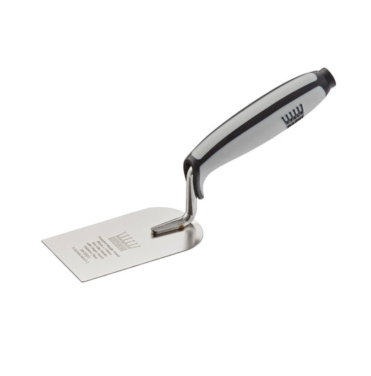 Ragni Stainless Steel Rounded Margin Trowel 60mm x 110mm