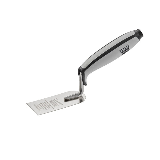 Ragni Stainless Steel Rounded Margin Trowel 40mm x 100mm